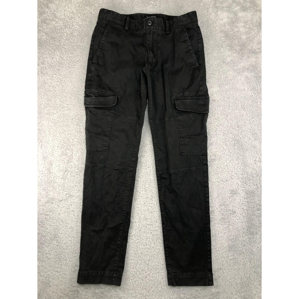 Banana Republic Pants Mens 32x31 (Tag 31x32) Black Cargo Athletic Tapered Fit